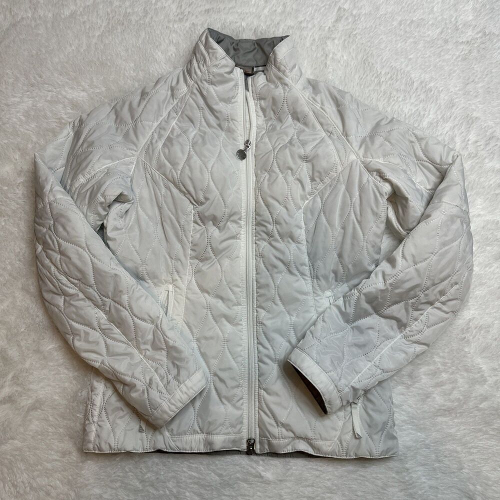 Nike Womens Lightweight Quilted White Jacket
